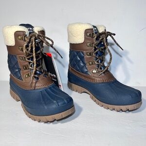Cougar Waterproof Lace-Up Winter Boots